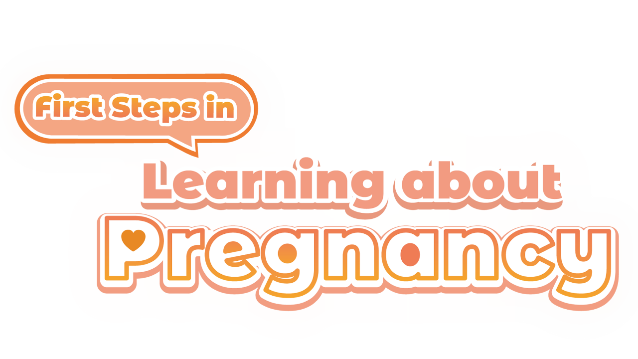 First Steps in Learning about Pregnancy — English logo