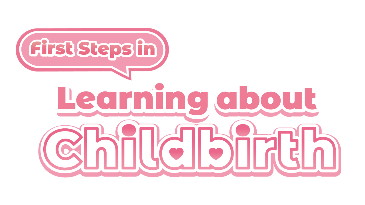 First Steps in Childbirth — English logo